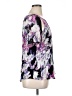 I Heart Ronson 100% Polyester Purple Short Sleeve Blouse Size XL - photo 4