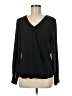 Ro & De 100% Polyester Black Long Sleeve Blouse Size M - photo 1