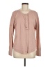Gibson Look Pink Long Sleeve Blouse Size M - photo 1