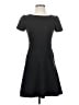 Ann Taylor LOFT Solid Black Casual Dress Size 0 - photo 1