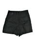 Zara Solid Black Shorts Size S - photo 2