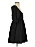 Mi ami Solid Black Cocktail Dress Size S - photo 4