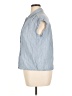 Fortune + Ivy Blue Sleeveless Button-Down Shirt Size XL - photo 5