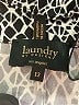 Laundry by Design Print Black Casual Dress Size 12 - photo 6