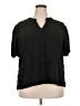 Blooming Jelly Black Short Sleeve Blouse Size XXL - photo 1
