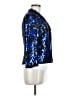 Adrianna Papell 100% Silk Blue Jacket Size 8 - photo 4