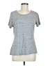 Apt. 9 Gray Short Sleeve Top Size M - photo 1