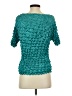 f.c Teal Short Sleeve Blouse Size S (estimated) - photo 2
