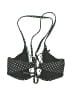 Shade & Shore Polka Dots Black Swimsuit Top Size S - photo 2