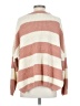 Easel 100% Acrylic Stripes Pink Pullover Sweater Size S - photo 2