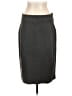 Chaps Solid Gray Formal Skirt Size L - photo 2