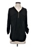 B-Design 100% Polyester Black 3/4 Sleeve Blouse Size S - photo 1