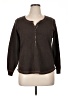 Caslon Brown Long Sleeve Top Size 1X - photo 1