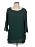 Acevog Green 3/4 Sleeve Blouse Size L - photo 1