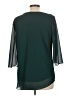 Acevog Green 3/4 Sleeve Blouse Size L - photo 2
