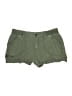 Maurices Solid Green Shorts Size 13 - 14 - photo 1