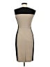 Assorted Brands Color Block Tan Cocktail Dress Size 4 - photo 2