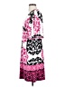 Volume One Print Pink Casual Dress Size S - photo 5