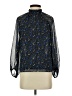 Banana Republic 100% Polyester Blue 3/4 Sleeve Blouse Size XS - photo 1