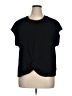 Buffalo by David Bitton Black Short Sleeve Top Size XL - photo 1