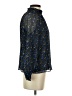 Banana Republic 100% Polyester Blue 3/4 Sleeve Blouse Size XS - photo 4