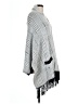 Chico's Gray Poncho Size Lg - XL - photo 4