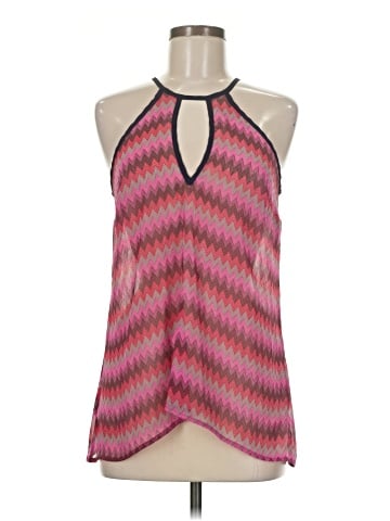 Blue Rain Sleeveless Blouse (view 1)
