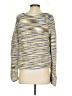 Theory Metallic Yellow Pullover Sweater Size S - photo 2