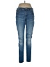 Divided by H&M Solid Blue Jeans Size 12 - photo 1