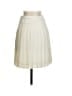J.Crew 100% Polyester Solid Ivory Casual Skirt Size 00 - photo 1