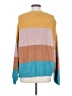 Blank Paige 100% Cotton Color Block Yellow Pullover Sweater Size S - photo 2