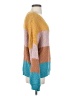 Blank Paige 100% Cotton Color Block Yellow Pullover Sweater Size S - photo 4