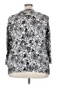 Cj Banks Silver Long Sleeve Blouse Size 3X - photo 2
