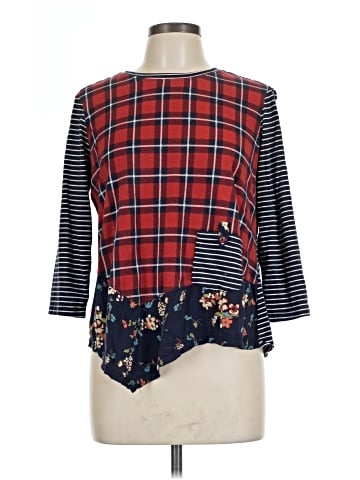 Westbound 3/4 Sleeve Blouse (view 1)