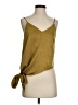 Lucy Paris 100% Polyester Gold Sleeveless Top Size S - photo 1