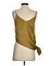 Lucy Paris 100% Polyester Gold Sleeveless Top Size S - photo 2