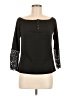 Unbranded Black 3/4 Sleeve Top Size M - photo 1