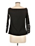 Unbranded Black 3/4 Sleeve Top Size M - photo 2