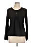 Worthington Black Long Sleeve Top Size L - photo 1