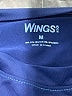 Wings Blue 3/4 Sleeve T-Shirt Size M - photo 7
