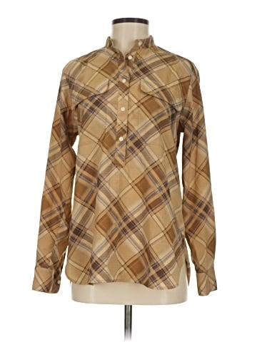 Lauren by Ralph Lauren Long Sleeve Blouse (view 1)