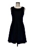 Alya Solid Black Cocktail Dress Size M - photo 1