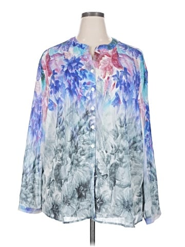 Serengeti Long Sleeve Blouse (view 1)