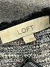 Ann Taylor LOFT Tweed Gray Casual Dress Size S - photo 7