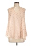 Shein Pink Sleeveless Blouse Size 12 - photo 1