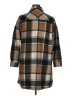 Unbranded 100% Polyester Plaid Brown Jacket Size XL - photo 2