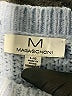 M Magaschoni 100% Polyester Solid Blue Pullover Sweater Size L - photo 7