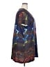 Assorted Brands Graphic Blue Casual Dress Size 2X - photo 4