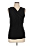 Tahari Black Sleeveless Blouse Size L - photo 1
