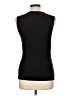 Tahari Black Sleeveless Blouse Size L - photo 2